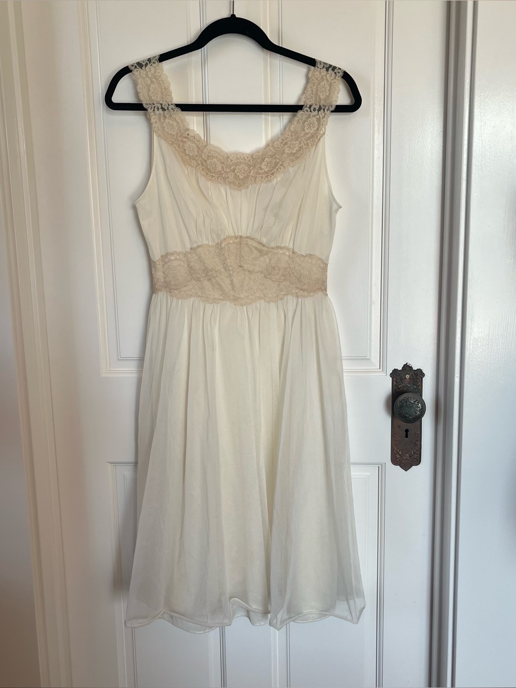 Vintage 1950s Babydoll Ballerina Slip